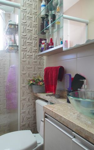 Apartamento à venda com 52m², 2 quartos e 1 vagaBanheiro