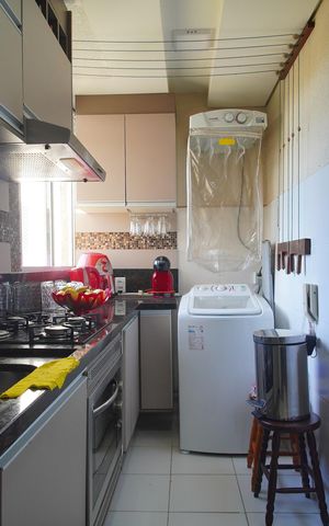 Apartamento à venda com 52m², 2 quartos e 1 vagaCozinha