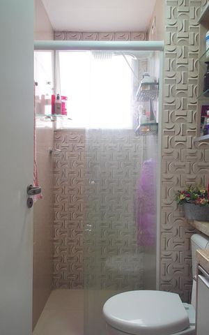 Apartamento à venda com 52m², 2 quartos e 1 vagaBanheiro