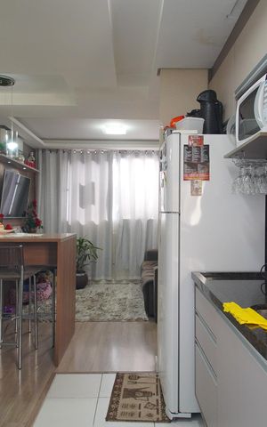 Apartamento à venda com 52m², 2 quartos e 1 vagaCozinha