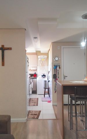 Apartamento à venda com 52m², 2 quartos e 1 vagaSala