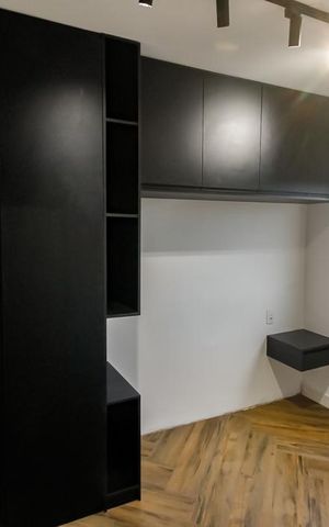 Apartamento à venda com 24m², 1 quarto e sem vaga Apartamento à venda com 24m², 1 quarto e sem vagaSuíte - armários