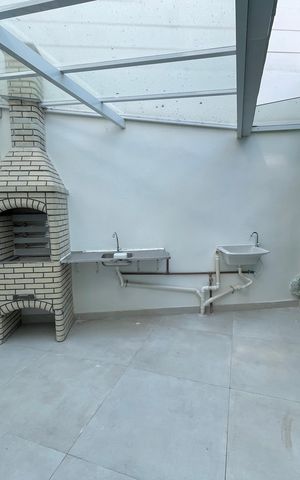 Casa de condomínio para alugar com 15m², 2 quartos e 1 vagaQuintal