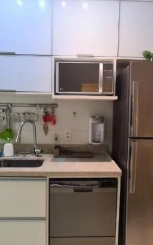 Apartamento à venda com 51m², 1 quarto e 1 vaga Apartamento à venda com 51m², 1 quarto e 1 vagaCozinha