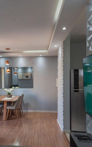 Apartamento à venda com 60m², 2 quartos e 1 vaga Apartamento à venda com 60m², 2 quartos e 1 vagaSala