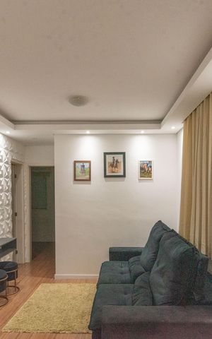 Apartamento à venda com 60m², 2 quartos e 1 vaga Apartamento à venda com 60m², 2 quartos e 1 vagaSala