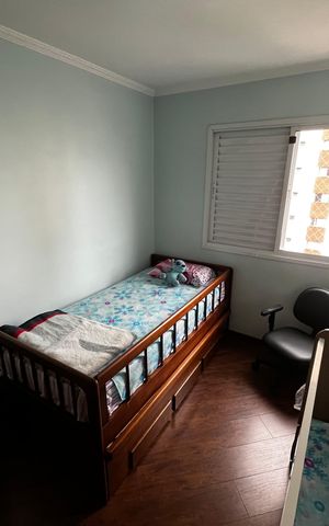 Apartamento à venda com 122m², 4 quartos e 2 vagasQuarto 2