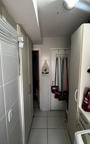 Apartamento à venda com 122m², 4 quartos e 2 vagasÁrea de Serviço