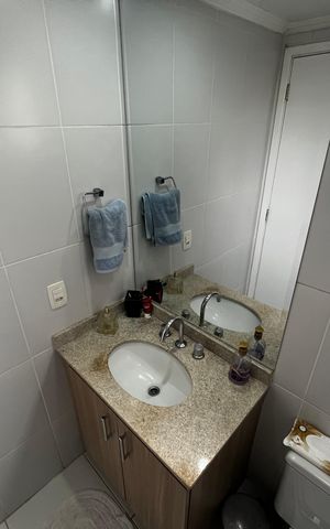 Apartamento à venda com 122m², 4 quartos e 2 vagasBanheiro da Suíte