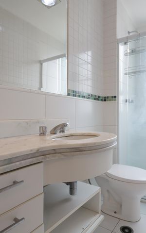 Apartamento para alugar com 114m², 3 quartos e 3 vagasBanheiro da Suíte 3