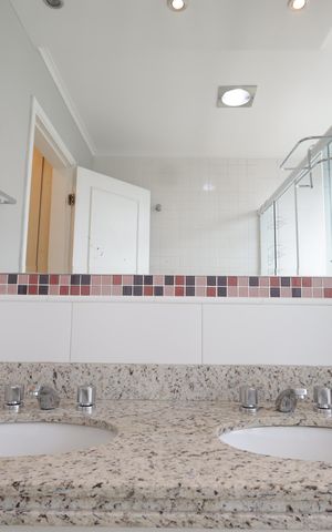 Apartamento para alugar com 114m², 3 quartos e 3 vagasBanheiro da Suíte 2