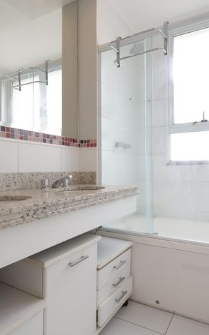 Apartamento para alugar com 114m², 3 quartos e 3 vagasBanheiro da Suíte 2