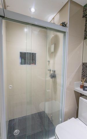 Apartamento à venda com 81m², 3 quartos e 2 vagasBanheiro social