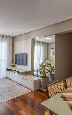 Apartamento à venda com 81m², 3 quartos e 2 vagasSala
