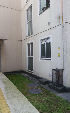 Apartamento à venda com 44m², 2 quartos e 1 vagaFachada do bloco