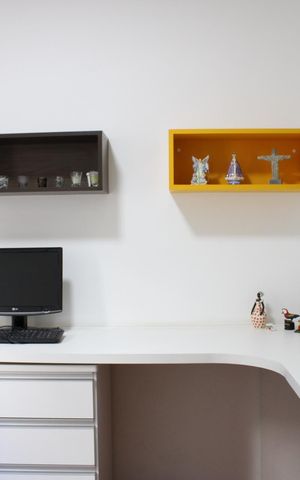 Apartamento à venda com 86m², 3 quartos e 2 vagasQuarto 2