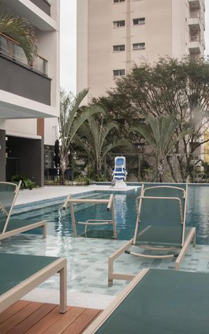 Studio à venda com 25m², 1 quarto e sem vagaÁrea comum - Piscina