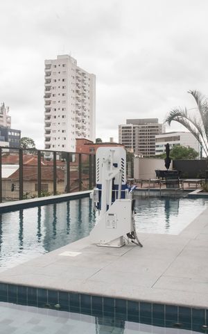 Studio à venda com 25m², 1 quarto e sem vagaÁrea comum - Piscina