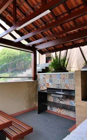 Apartamento à venda com 74m², 3 quartos e 2 vagasÁrea comum - Churrasqueira