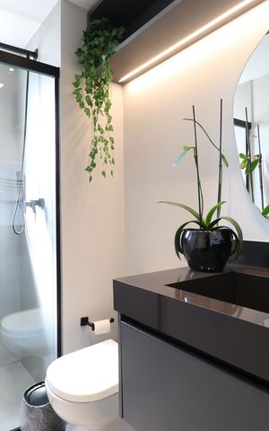 Apartamento à venda com 150m², 3 quartos e 2 vagasBanheiro da Suíte 3
