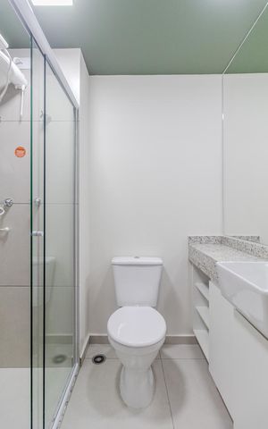 Studio à venda com 22m², 1 quarto e sem vagaBanheiro