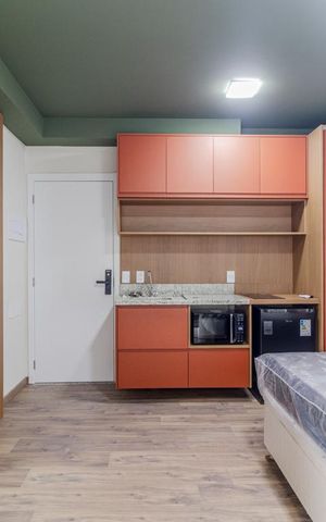 Studio à venda com 22m², 1 quarto e sem vagaStudio