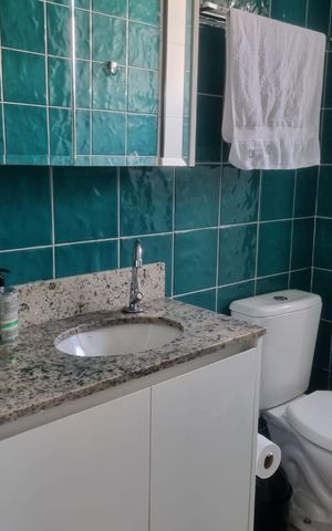 Apartamento para alugar com 49m², 2 quartos e 1 vaga Apartamento para alugar com 49m², 2 quartos e 1 vagaBanheiro