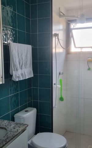 Apartamento para alugar com 49m², 2 quartos e 1 vaga Apartamento para alugar com 49m², 2 quartos e 1 vagaBanheiro