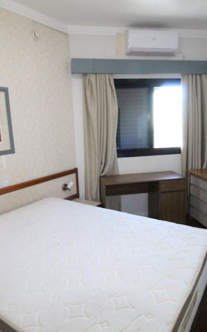 Studio para alugar com 35m², 1 quarto e 1 vagaQuarto