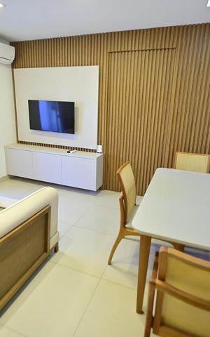 Apartamento para alugar com 42m², 1 quarto e 1 vaga Apartamento para alugar com 42m², 1 quarto e 1 vagaSala