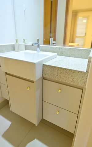Apartamento para alugar com 42m², 1 quarto e 1 vaga Apartamento para alugar com 42m², 1 quarto e 1 vagaBanheiro