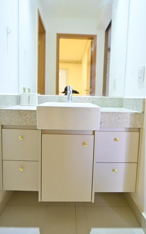 Apartamento para alugar com 42m², 1 quarto e 1 vaga Apartamento para alugar com 42m², 1 quarto e 1 vagaBanheiro