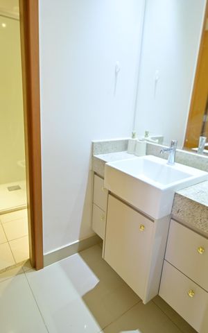 Apartamento para alugar com 42m², 1 quarto e 1 vaga Apartamento para alugar com 42m², 1 quarto e 1 vagaBanheiro