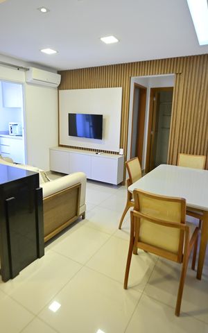 Apartamento para alugar com 42m², 1 quarto e 1 vaga Apartamento para alugar com 42m², 1 quarto e 1 vagaSala