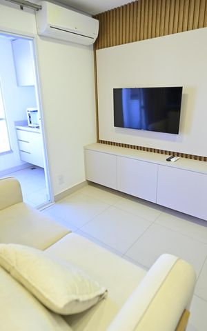 Apartamento para alugar com 42m², 1 quarto e 1 vaga Apartamento para alugar com 42m², 1 quarto e 1 vagaSala