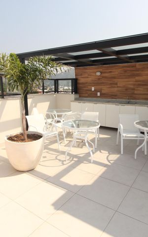 Apartamento à venda com 33m², 1 quarto e sem vagaÁrea comum - Churrasqueira