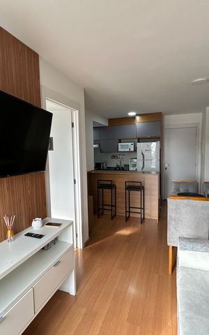 Apartamento à venda com 33m², 1 quarto e sem vagaSala