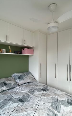 Apartamento à venda com 33m², 1 quarto e sem vagaQuarto