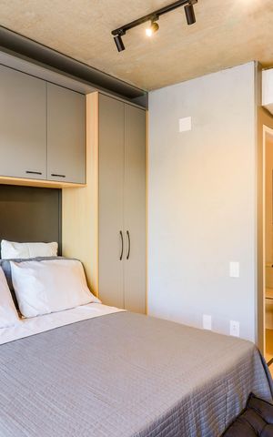 Studio para alugar com 24m², 1 quarto e sem vagaStudio