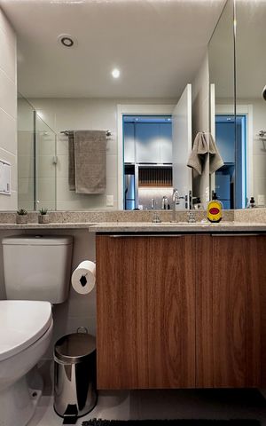 Studio para alugar com 25m², 0 quarto e sem vaga Studio para alugar com 25m², 0 quarto e sem vagaBanheiro