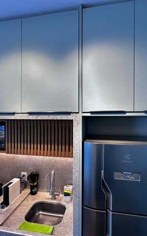 Studio para alugar com 25m², 0 quarto e sem vaga Studio para alugar com 25m², 0 quarto e sem vagaCozinha