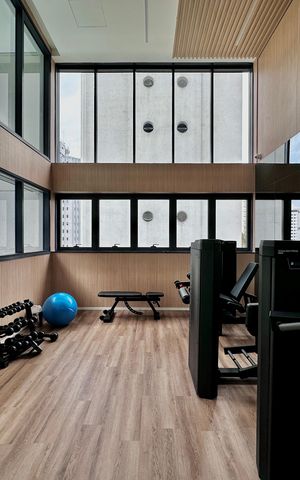 Studio para alugar com 25m², 0 quarto e sem vaga Studio para alugar com 25m², 0 quarto e sem vagaAcademia