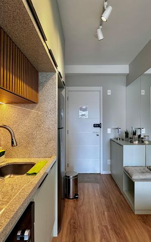 Studio para alugar com 25m², 0 quarto e sem vaga Studio para alugar com 25m², 0 quarto e sem vagaCozinha