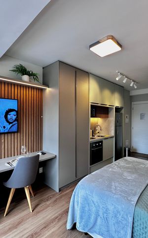 Studio para alugar com 25m², 0 quarto e sem vaga Studio para alugar com 25m², 0 quarto e sem vagaStudio