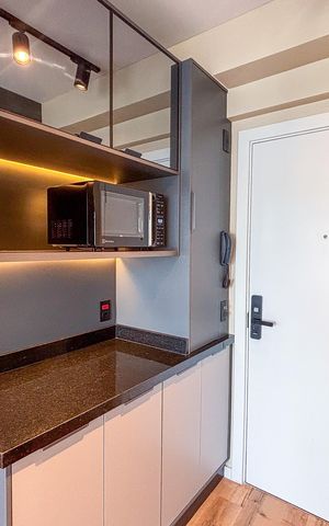 Apartamento à venda com 30m², 1 quarto e sem vaga Apartamento à venda com 30m², 1 quarto e sem vagaSala/Cozinha