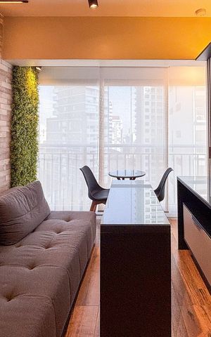 Apartamento à venda com 30m², 1 quarto e sem vaga Apartamento à venda com 30m², 1 quarto e sem vagaSala/Cozinha