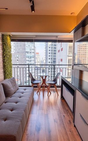Apartamento à venda com 30m², 1 quarto e sem vaga Apartamento à venda com 30m², 1 quarto e sem vagaSala/Cozinha