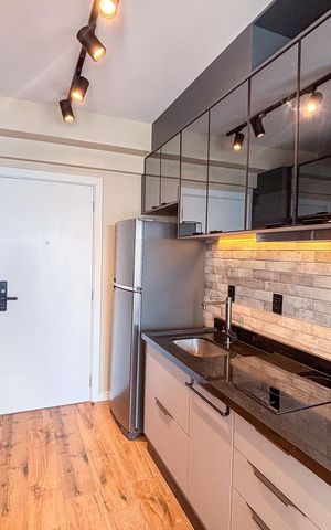 Apartamento à venda com 30m², 1 quarto e sem vaga Apartamento à venda com 30m², 1 quarto e sem vagaSala/Cozinha
