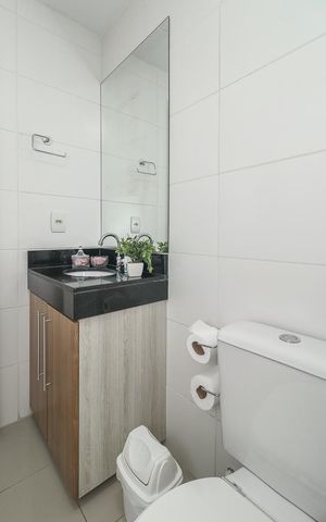 Apartamento para alugar com 51m², 2 quartos e 1 vagaBanheiro Social