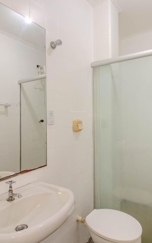 Studio à venda com 25m², 1 quarto e sem vaga Studio à venda com 25m², 1 quarto e sem vagaBanheiro